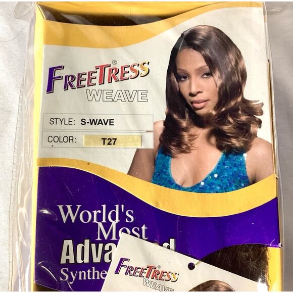 Freetress S-Wave 14" Weave Synthetic Weaving - Picture 4 of 5